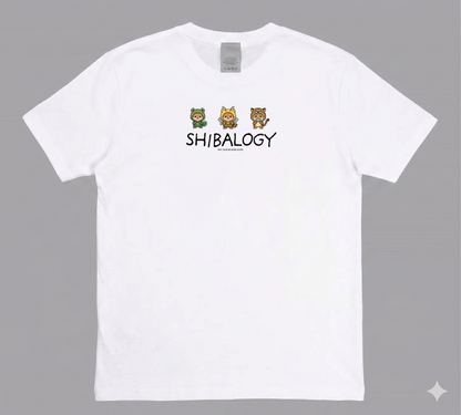 [Pre-Launch] SHIBALOGY Triplet Logo Tee (White)