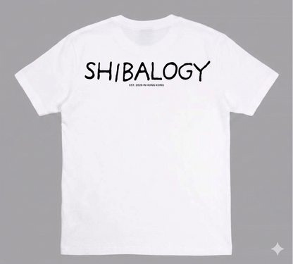 [Pre-Launch] SHIBALOGY Triplet Logo Tee (White)