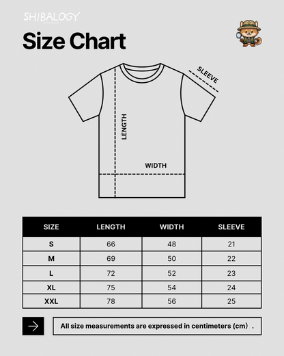 [Pre-Launch] SHIBALOGY Triplet Logo Tee (White)