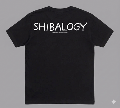 [Pre-Launch] SHIBALOGY Triplet Logo Tee (Black)