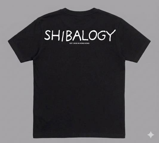 [Pre-Launch] SHIBALOGY Triplet Logo Tee (Black)